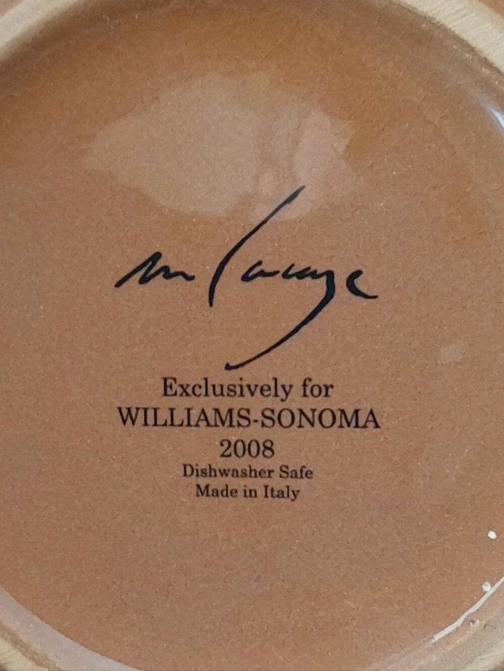 Williams-Sonoma Ceramic Serving Bowl 14